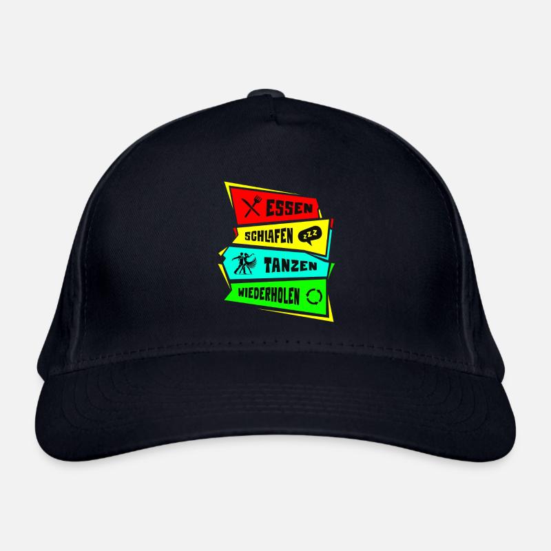 Manger, dormir, danser, répéter Casquette classique bio