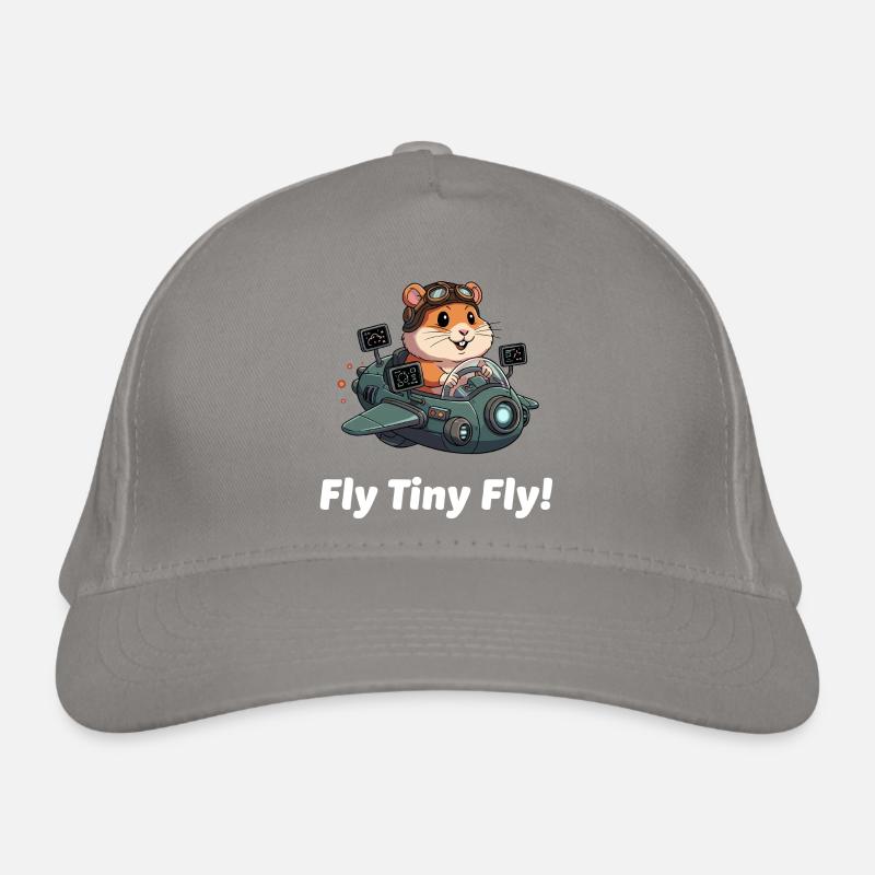 Vol spatial Rocket Hamster Casquette classique bio