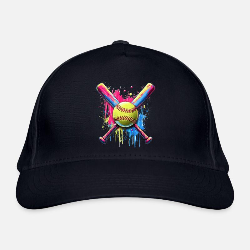 Softball - Casquette classique bio - marine