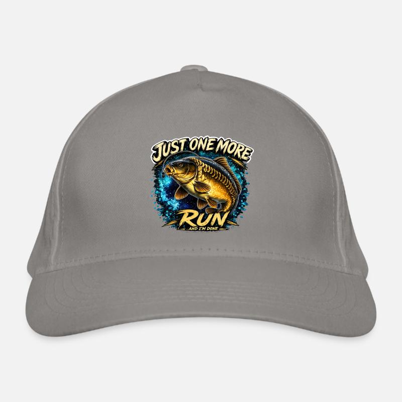 Encore une course : Conception de pêche à la carpe Casquette classique bio