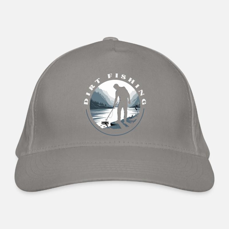 Explorations de pêche en terre Rivière Chasse au trésor Casquette classique bio