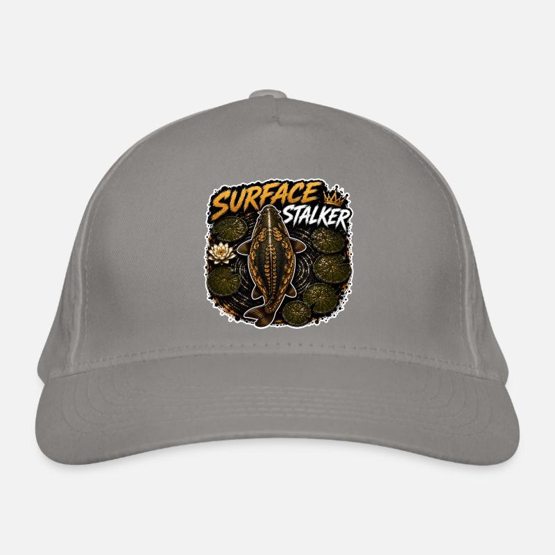 Conception de la pêche à la carpe de surface Stalker Casquette classique bio