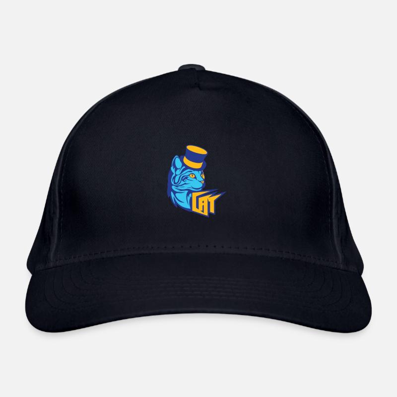 Chat bleu / chat bleu Casquette classique bio
