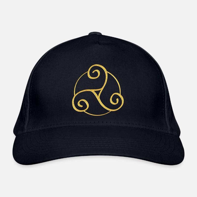 Triskele - Symbole celtique 3 Casquette classique bio