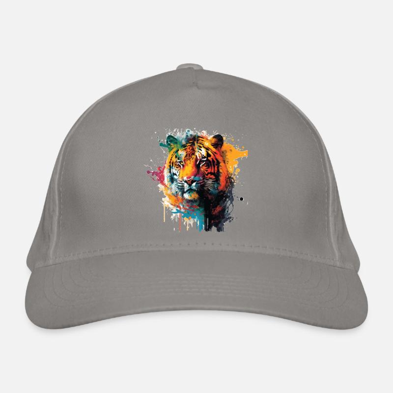 Tiger Head Gift Organic Baseball Cap