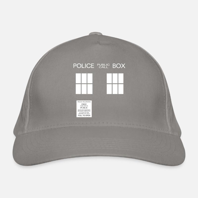 Font box Organic Baseball Cap