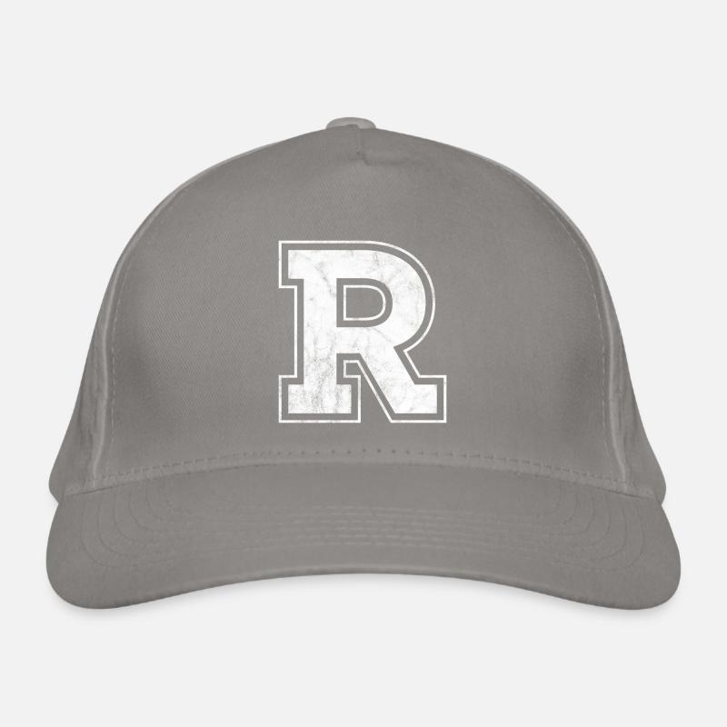 Buchstabe R Bio-Baseballkappe