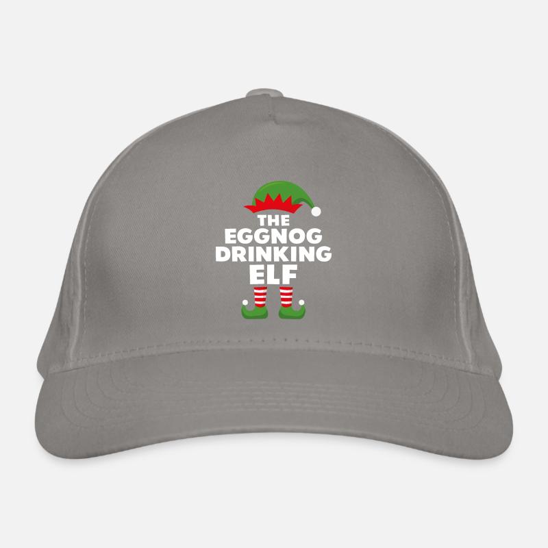 Der Eierlikör trinkende Elf Bio-Baseballkappe