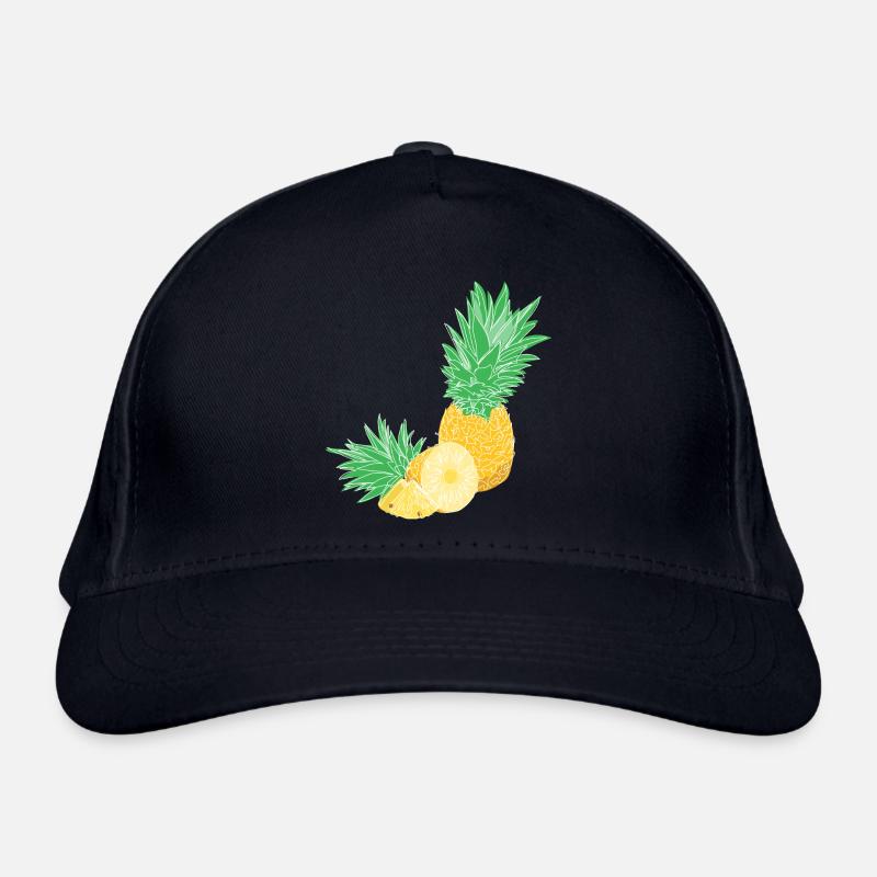 Pineapple Organic Baseball Cap