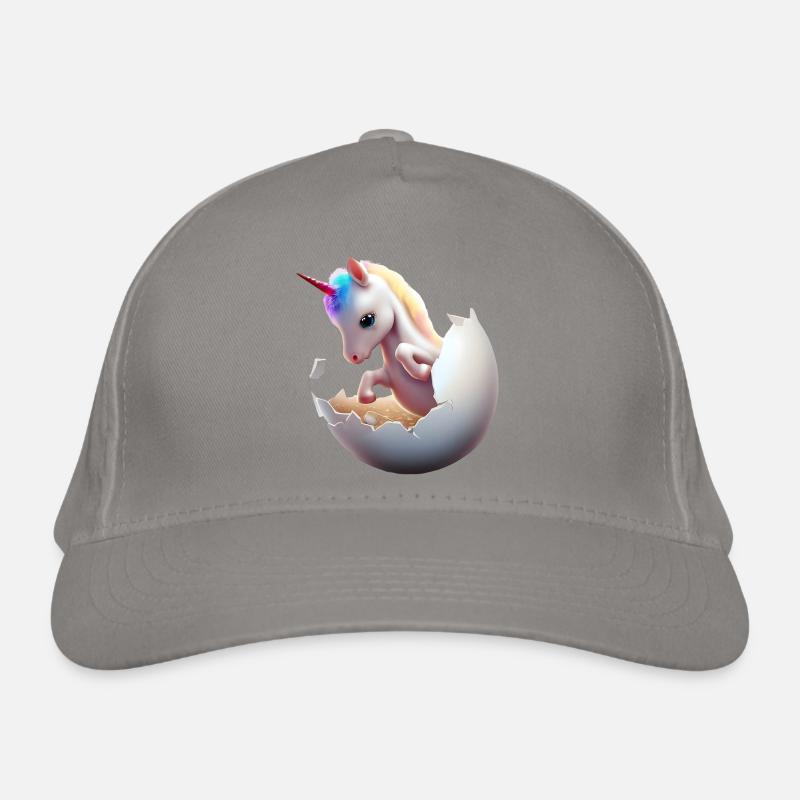 Unicorn from the egg Organic Baseball Cap