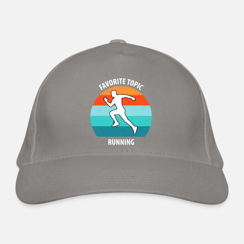 Faire du jogging Casquette classique bio