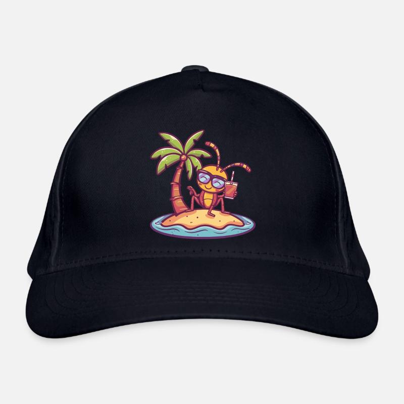 Vacances d’été de fourmi Casquette classique bio