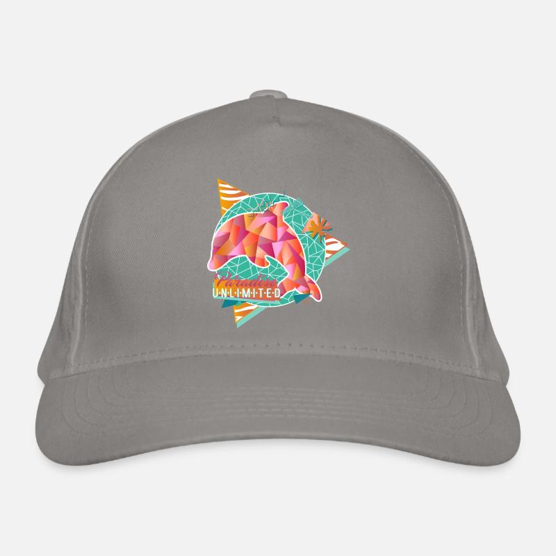Paradise Unlimited (Low Poly Delfin) Casquette classique bio