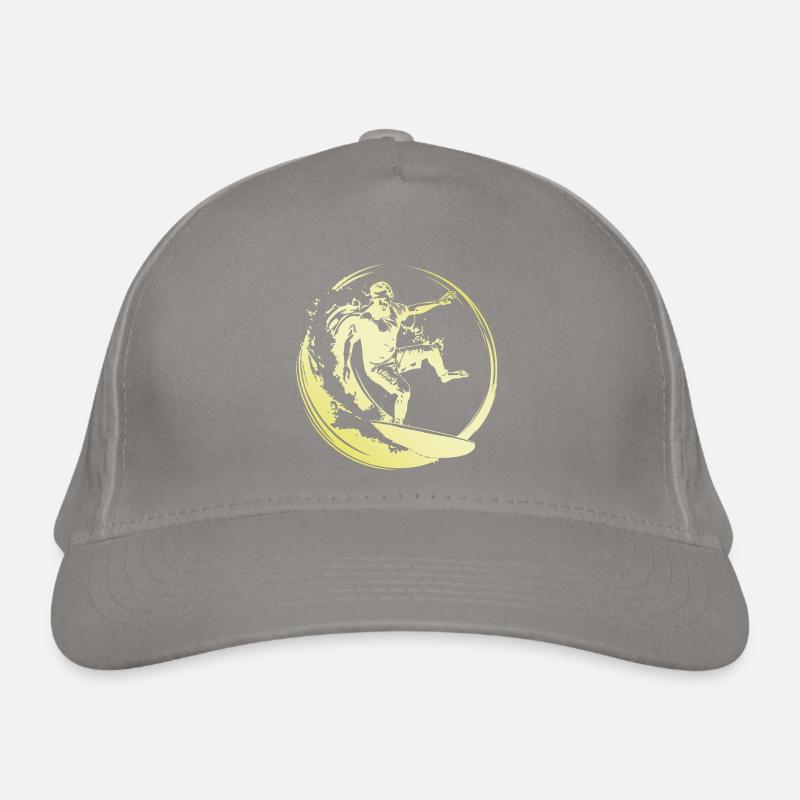 Surfer Mann Bio-Baseballkappe