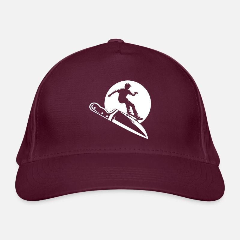 The Intrepid Skateboarder Organic Baseball Cap