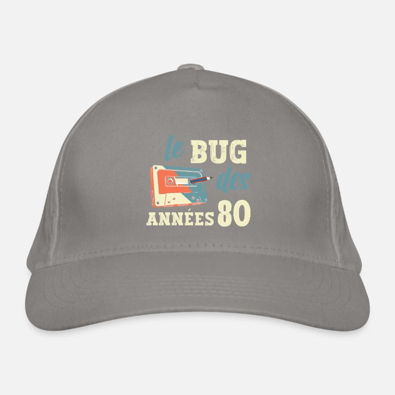 le bug des années 80 Casquette classique bio