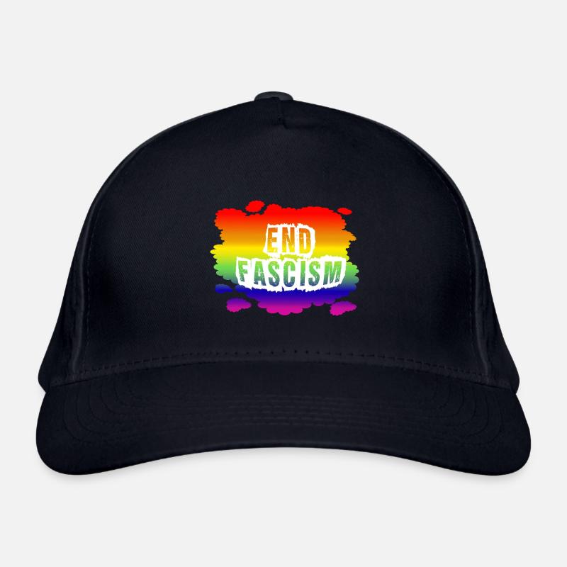 Stop AfD against right, democracy, diversity, left Organic Baseball Cap