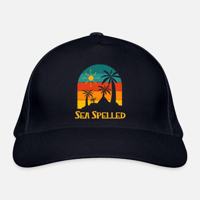 Nauti Time Summer Tropical Beach Trip Vacances Casquette classique bio