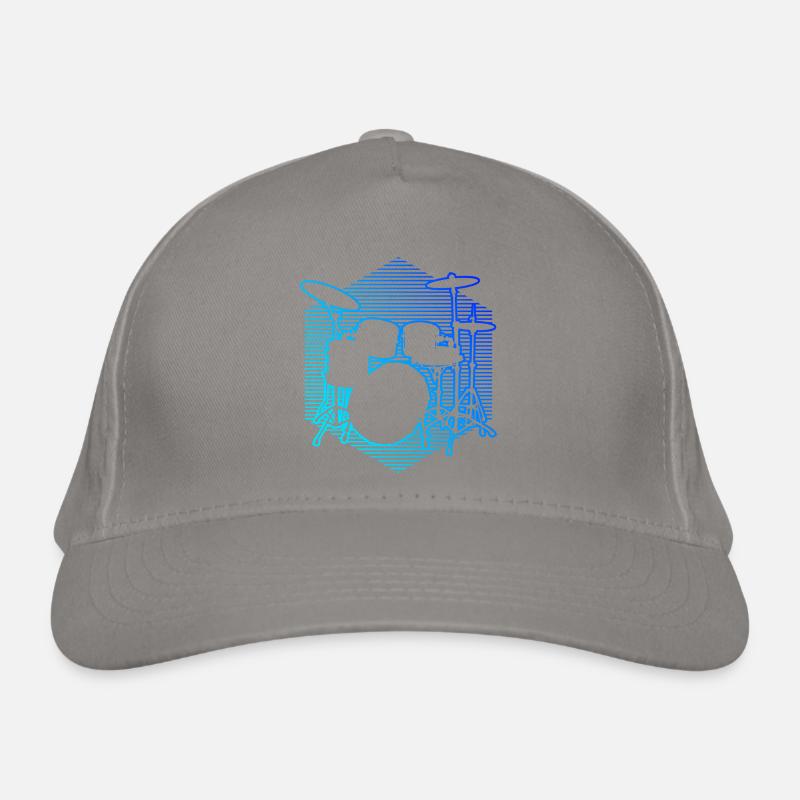 Drummer Drum Kit Drummer Organic Baseball Cap
