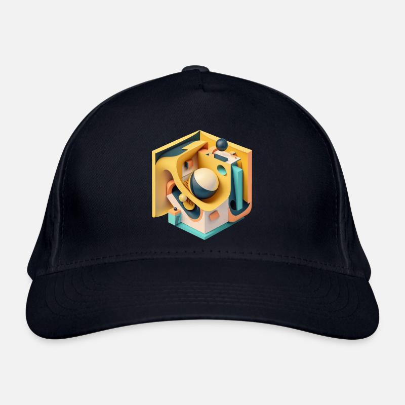 .3D Organic Baseball Cap