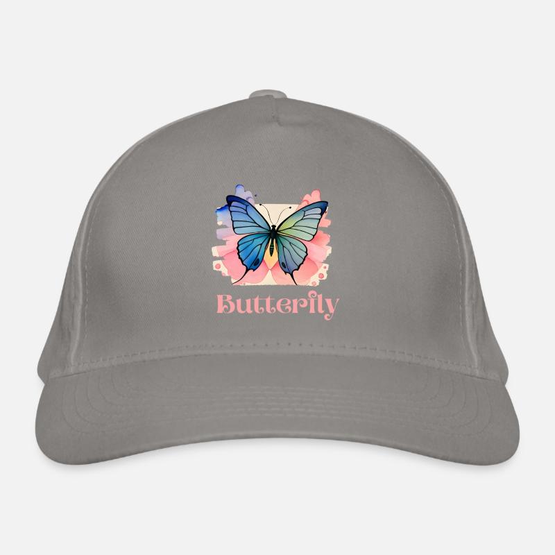 Butterflies pattern Casquette classique bio