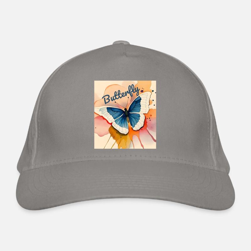 Butterflies pattern Casquette classique bio