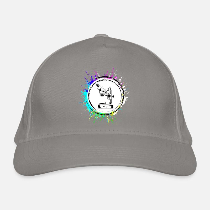 Microscope Icon Icon Organic Baseball Cap