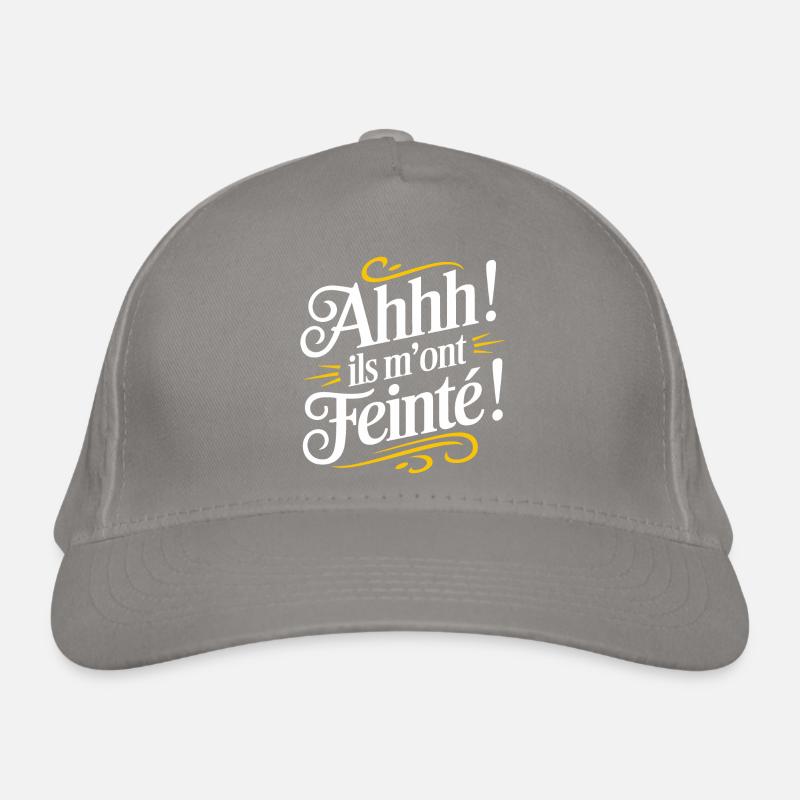 Ahhh ils m'ont feinté Casquette classique bio