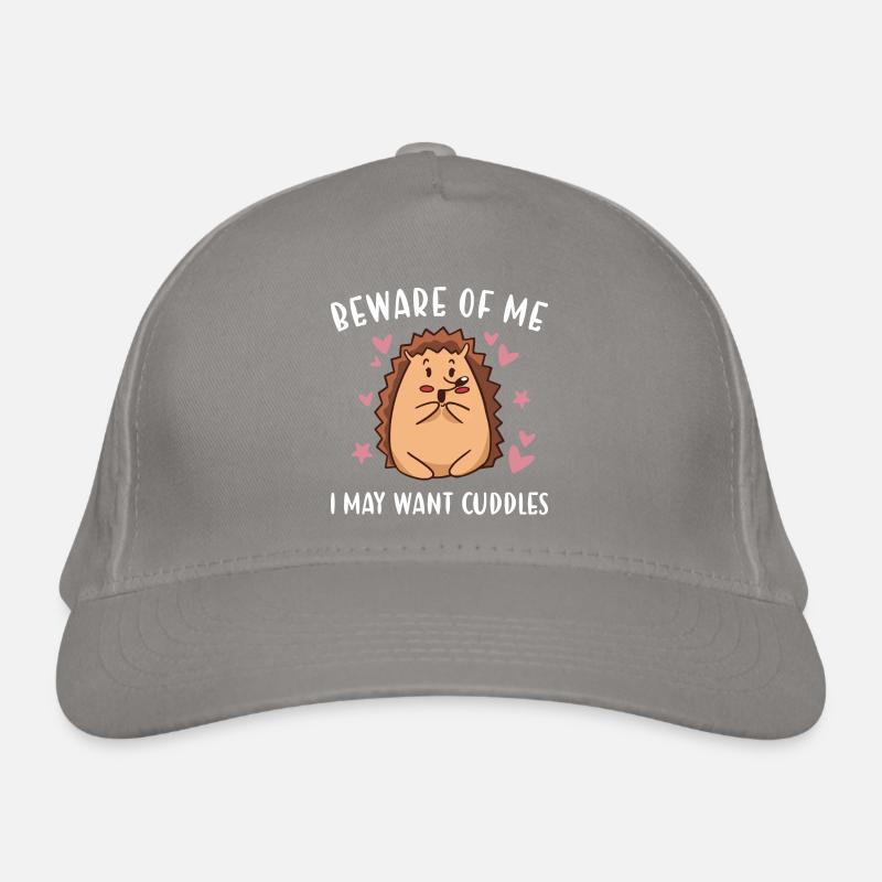 Hedgie Méfiez-vous de mon hérisson Casquette classique bio