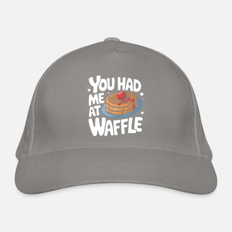Waffles Breakfast Sweets Organic Baseball Cap