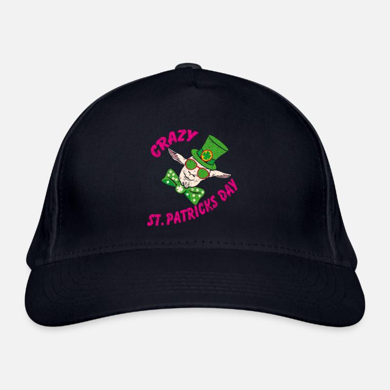 Folle Saint-Patrick Drôle Chèvre Folle Casquette classique bio