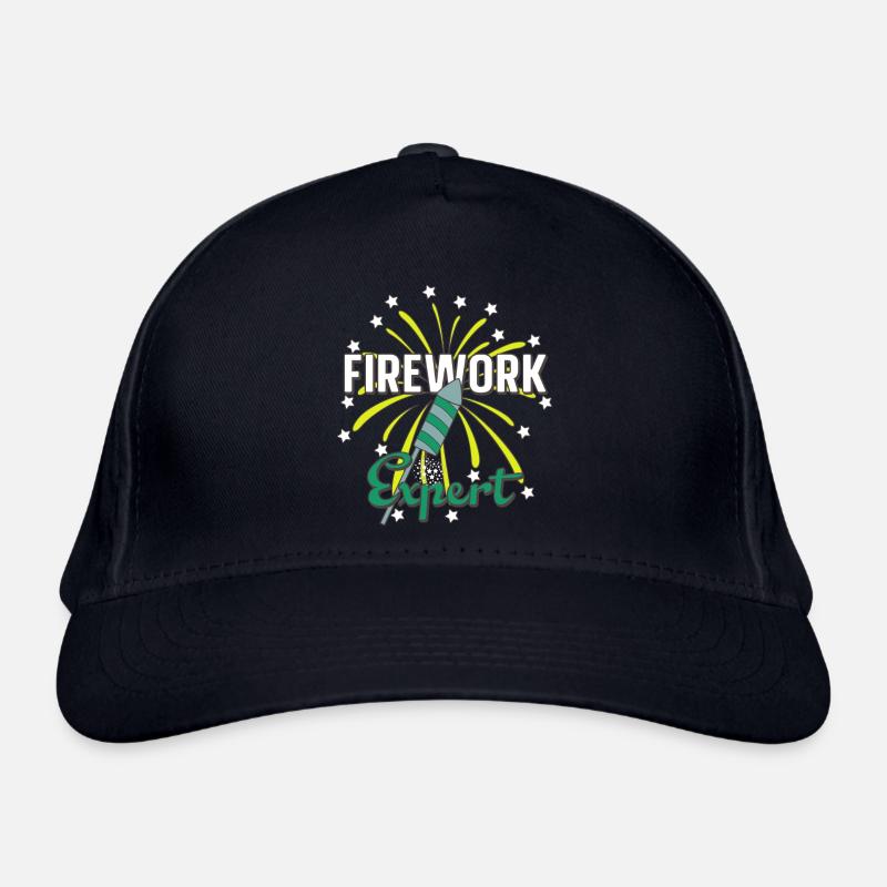 Feu d'artifice expert Casquette classique bio