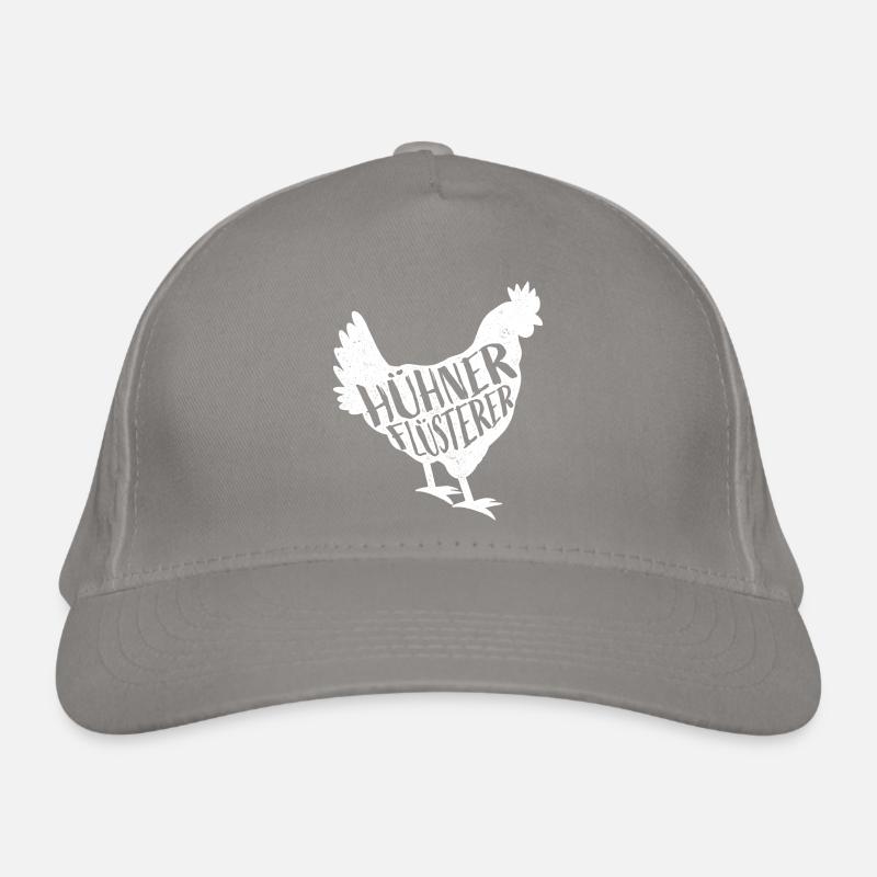 Hühnerflüsterer Bio-Baseballkappe
