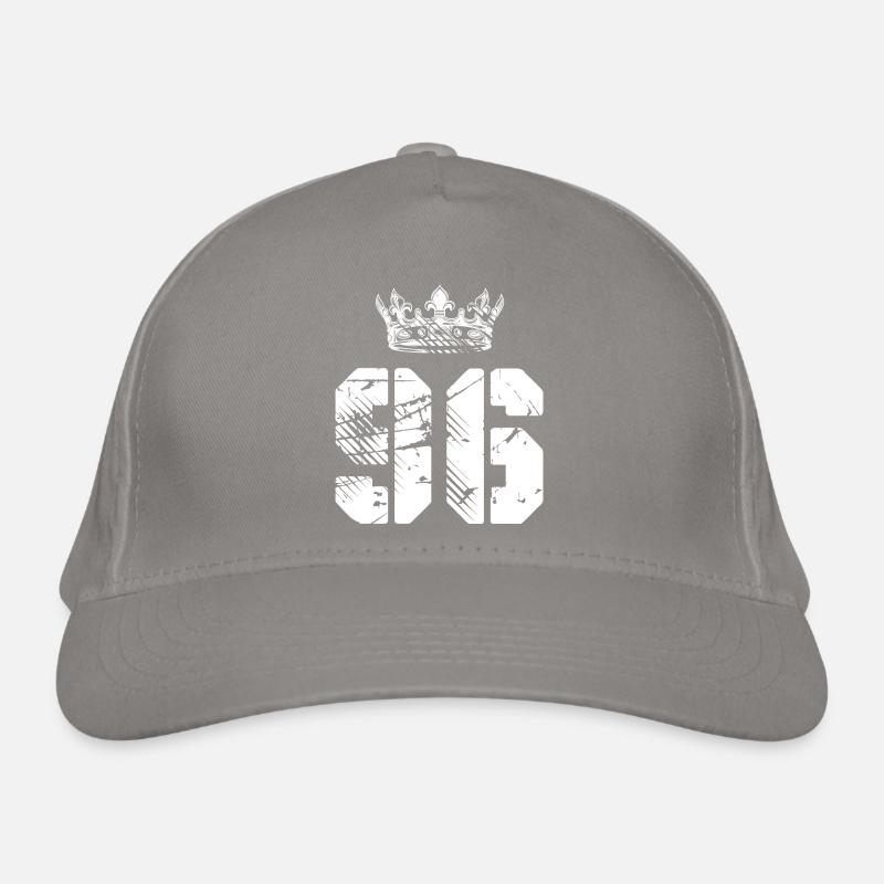96 Number crown Organic Baseball Cap