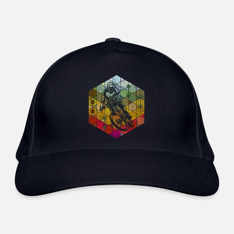 hexagone de coureur de descente Casquette classique bio