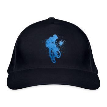 Femmes BMX cyclisme BMX garçons BMX vélo BMX - Casquette classique bio - marine - Devant