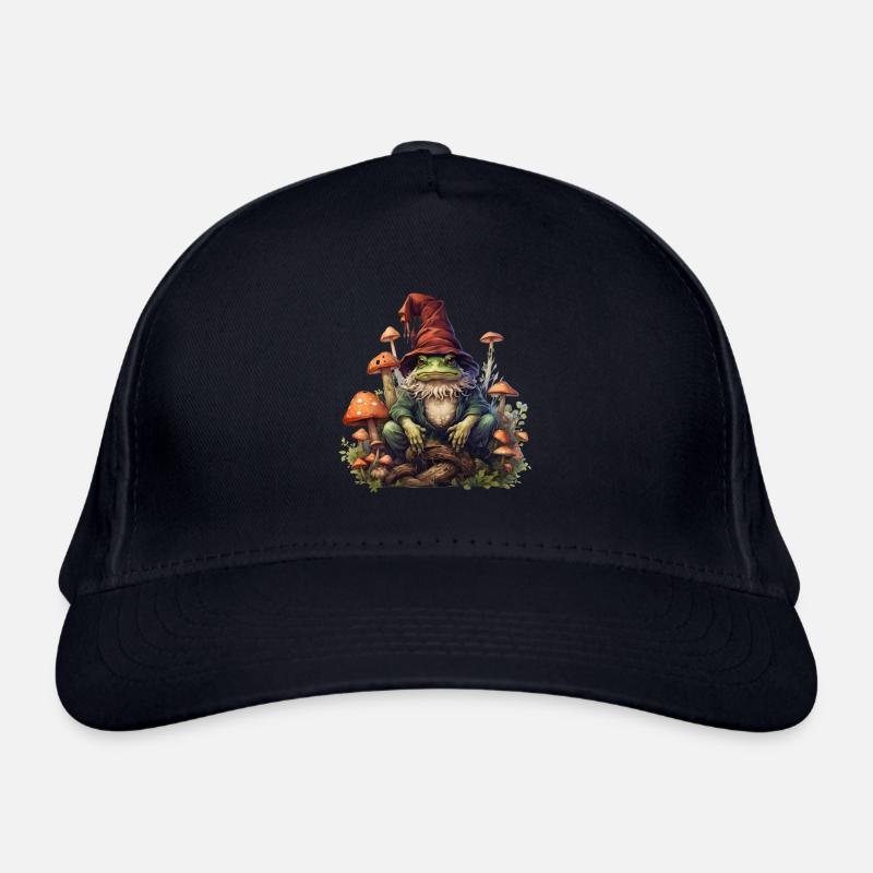 WIZARD FROG Organic Baseball Cap