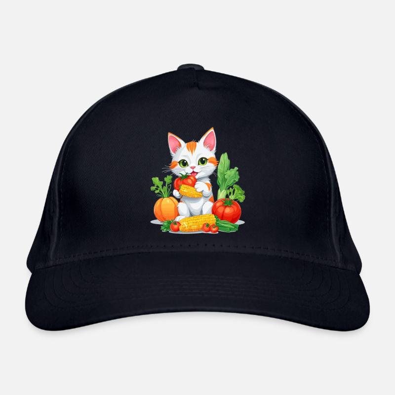 Organic Cat Organic Baseball Cap