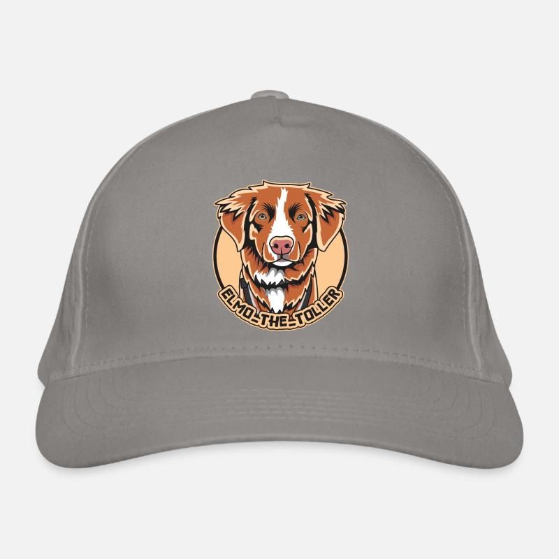 elmo the toller Bio-Baseballkappe
