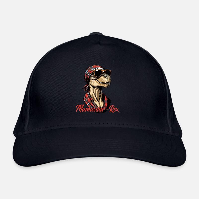 Mamasaur Rex Lustige Dinosaurier Mutter Ikonisch Bio-Baseballkappe