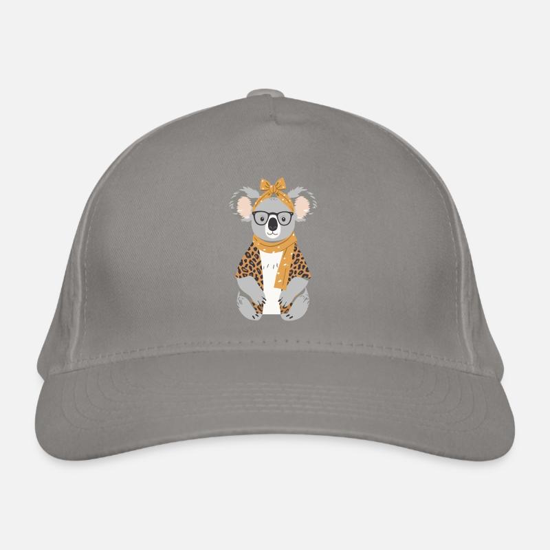 Drôle Koala Maman Mignon Koala Ours Amour Casquette classique bio