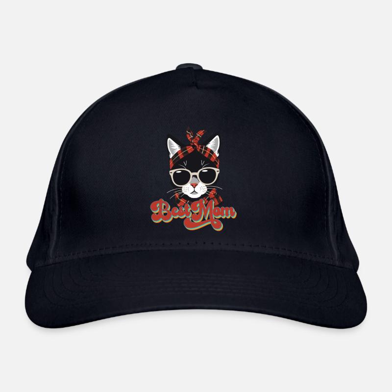 Meilleure Maman Chat Mignon Maman Élégant Casquette classique bio