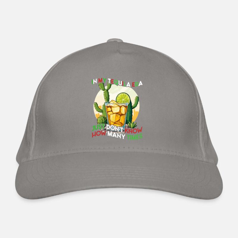 Lustige Tequila Era Cinco De Mayo Ikonisch Bio-Baseballkappe