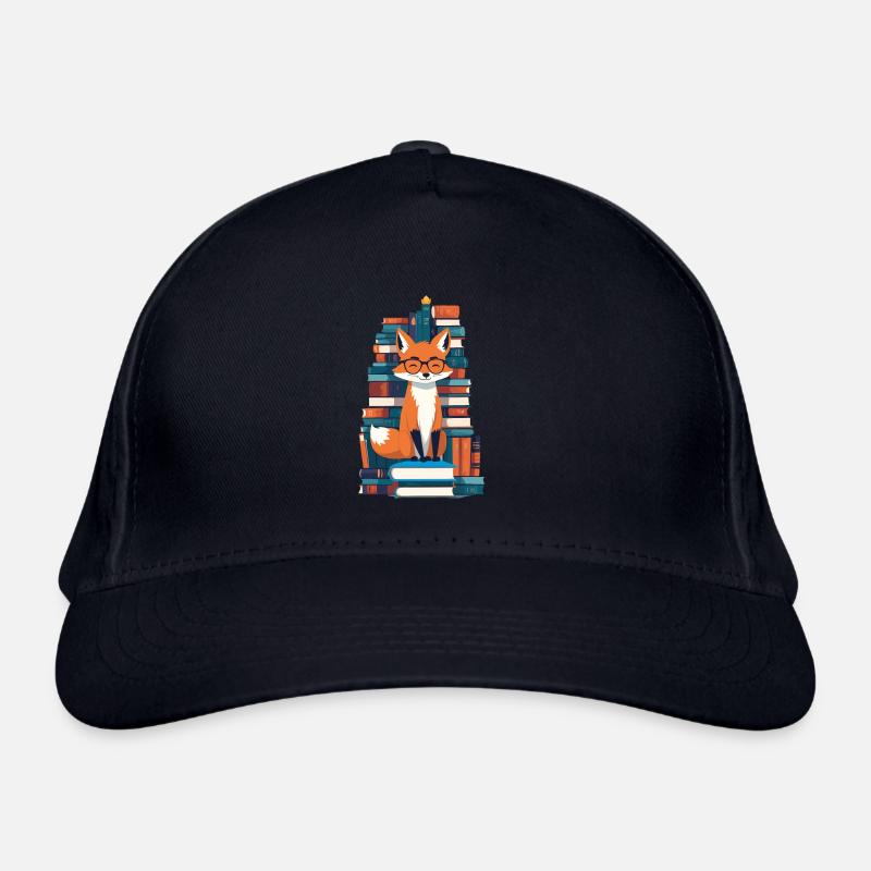 Cute Book Lover Funny Bookworm Organic Baseball Cap