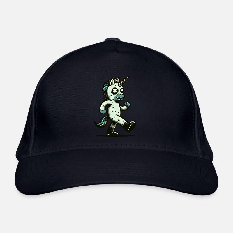 Zombie Unicorn Undead Mystical Creature Organic Baseball Cap
