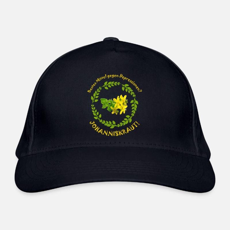St. John's wort depression Organic Baseball Cap