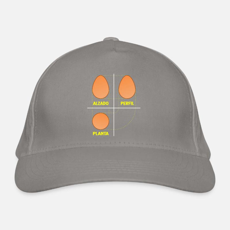 Dihedral egg system for architects Organic Baseball Cap
