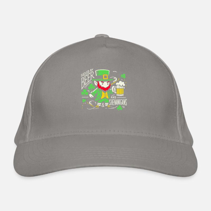 St. Patrick's Day Fun with Beer and Jokes Organic Baseball Cap