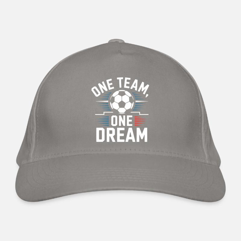 UNE ÉQUIPE, UN RÊVE Casquette classique bio