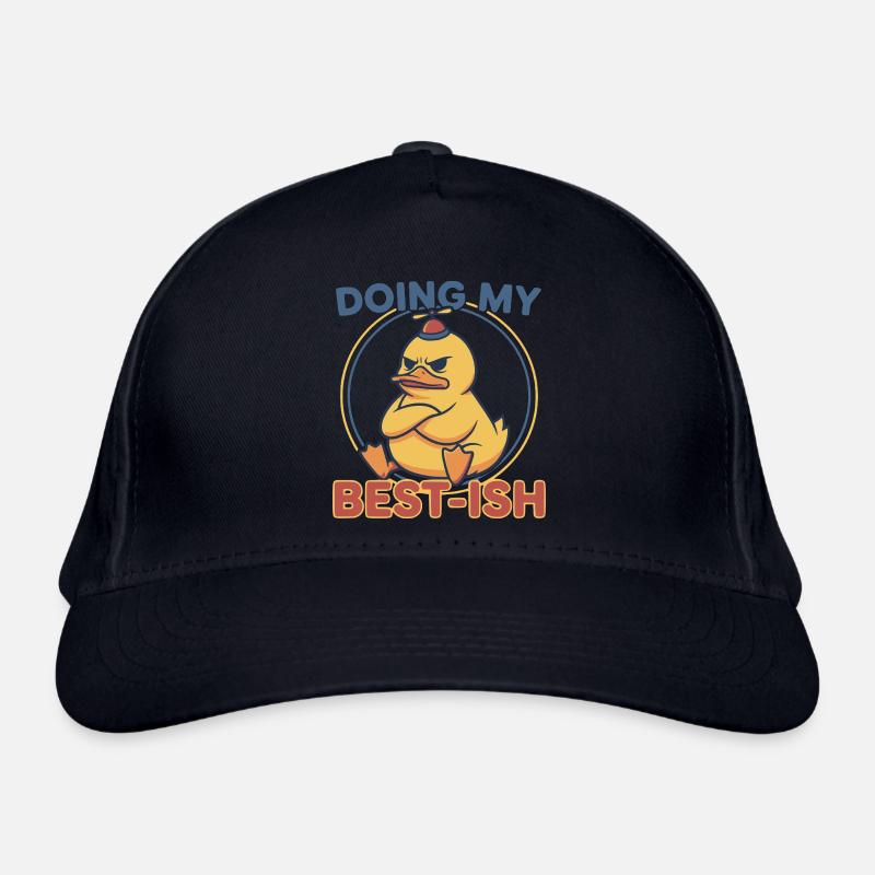 Doing My Best-Ish Duck Organic Baseball Cap
